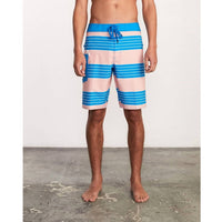Rvca - Uncivil Stripe Trunk Shorts