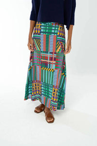 Briton Court - Fall Plaid Tiffany Skirt