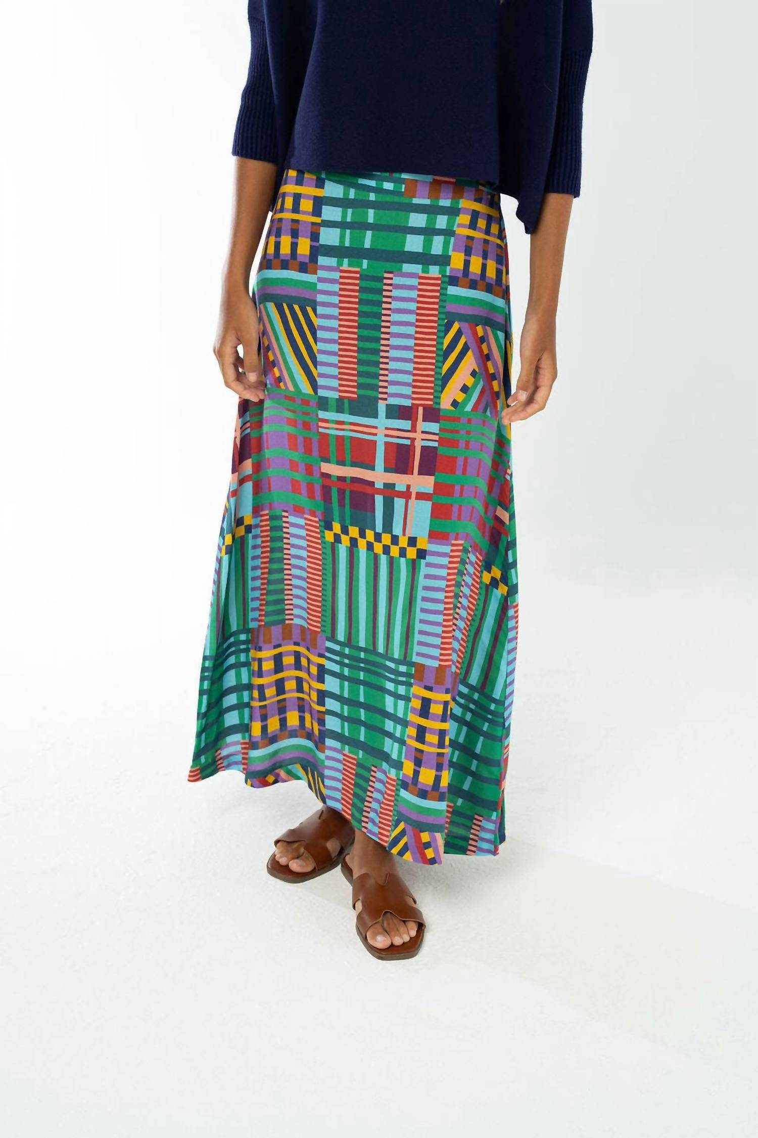 Briton Court - Fall Plaid Tiffany Skirt