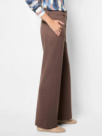 Nic + Zoe - Drapey Ponte Wide Leg Trouser
