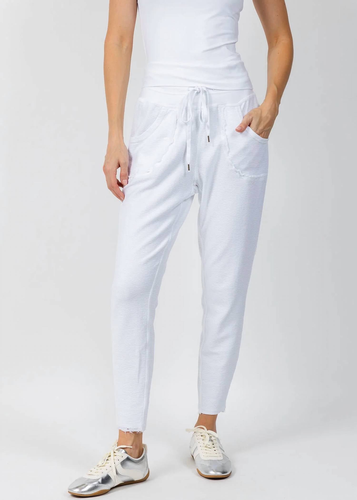 Wearables - Kiefer Soft Textured Crepe Pants
