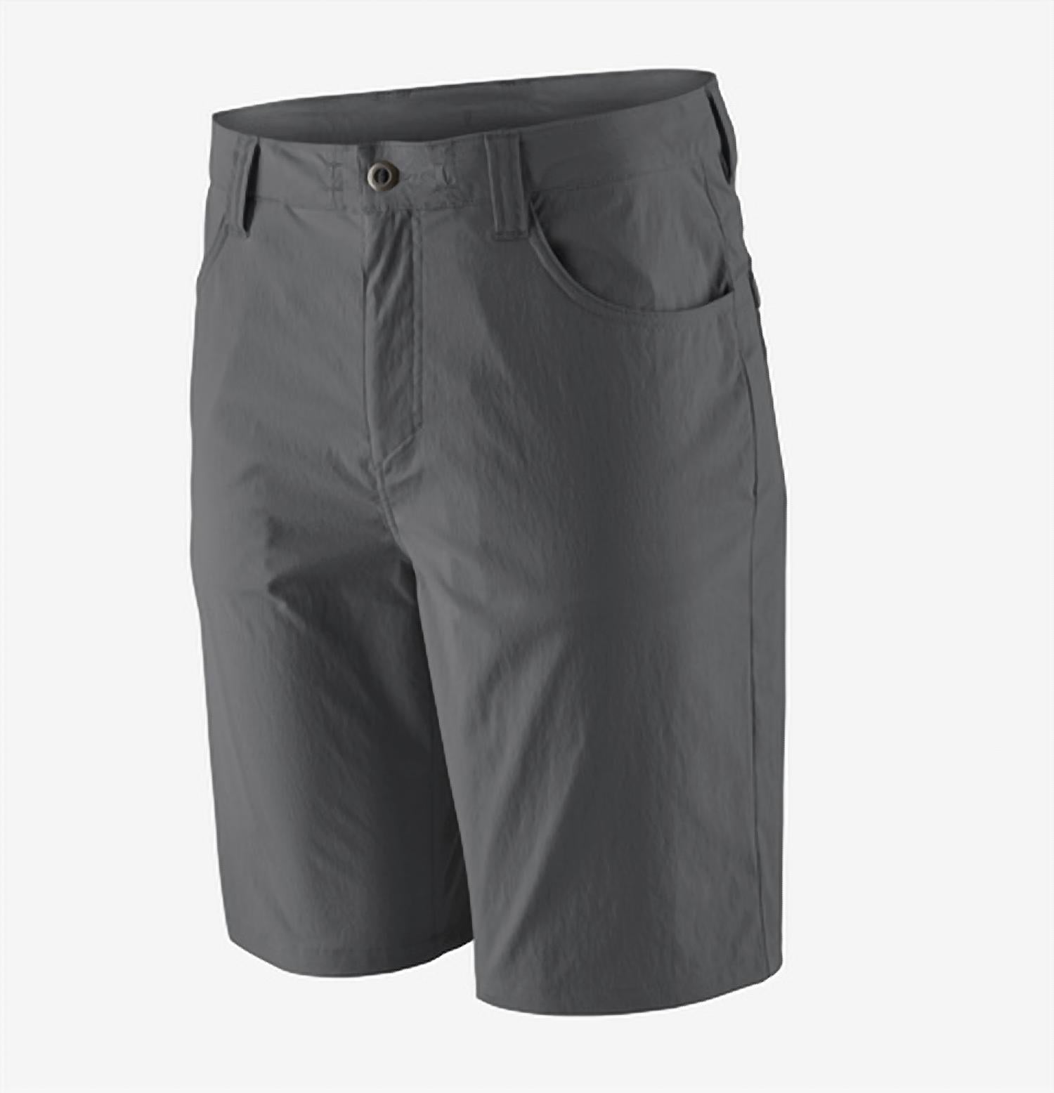 Patagonia Quandary Hiking Shorts - 8" in forge grey - men's shorts - alternate view