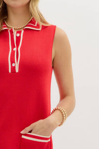 Entro - Varsity Chic Knit Dress