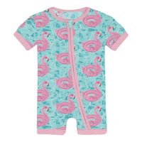 Kickee - Infant & Toddler Girl's Shorty Sleeper With Zipper