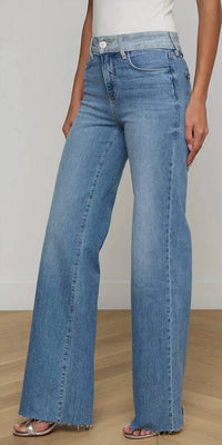 L'Agence - Louane Wide Leg Jean
