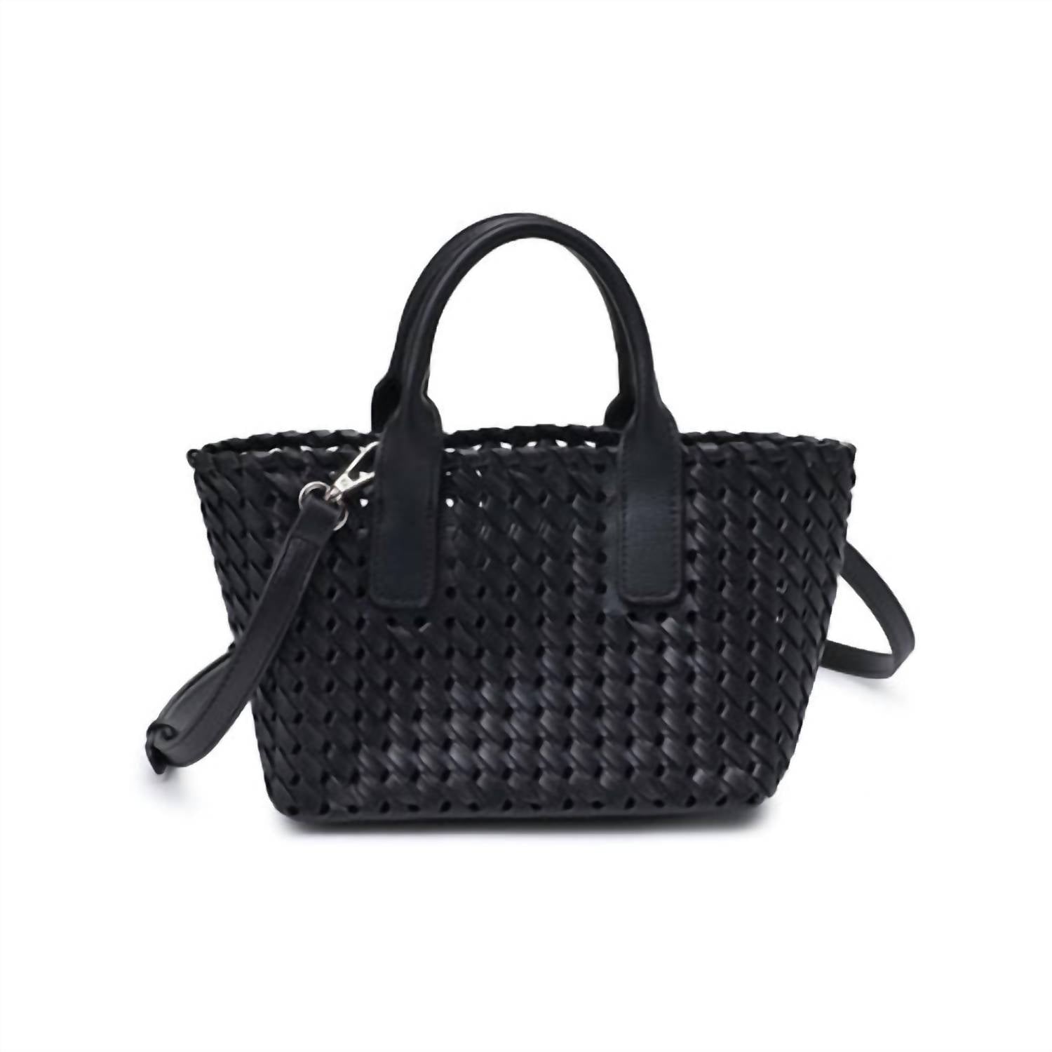 Mimi Wholesale - Women's Mini Woven Tote Bag
