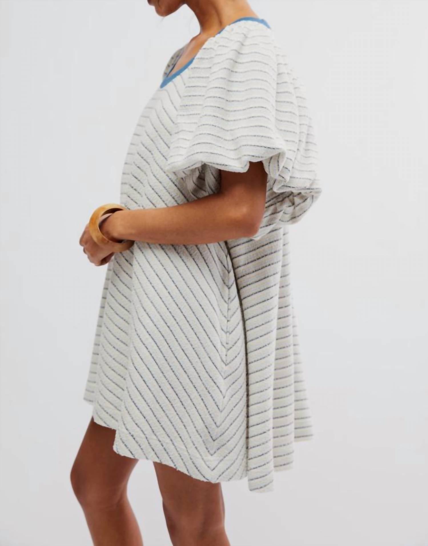 Free People - Carmen Textured Knit Mini Dress