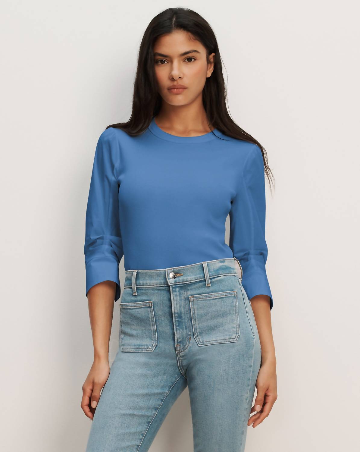 Veronica Beard - Junia Crew Neck Top