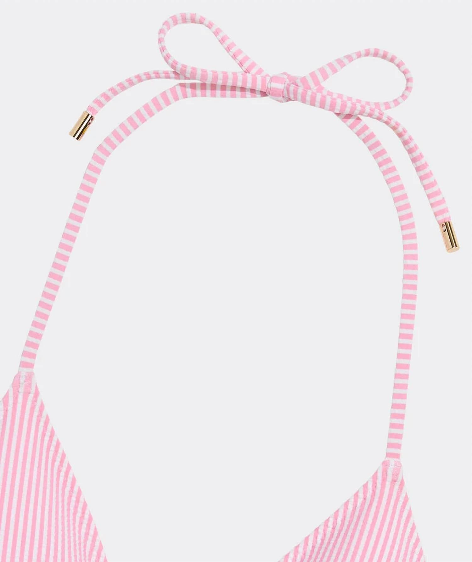 Vineyard Vines - Seagrove Seersucker String Bikini Top