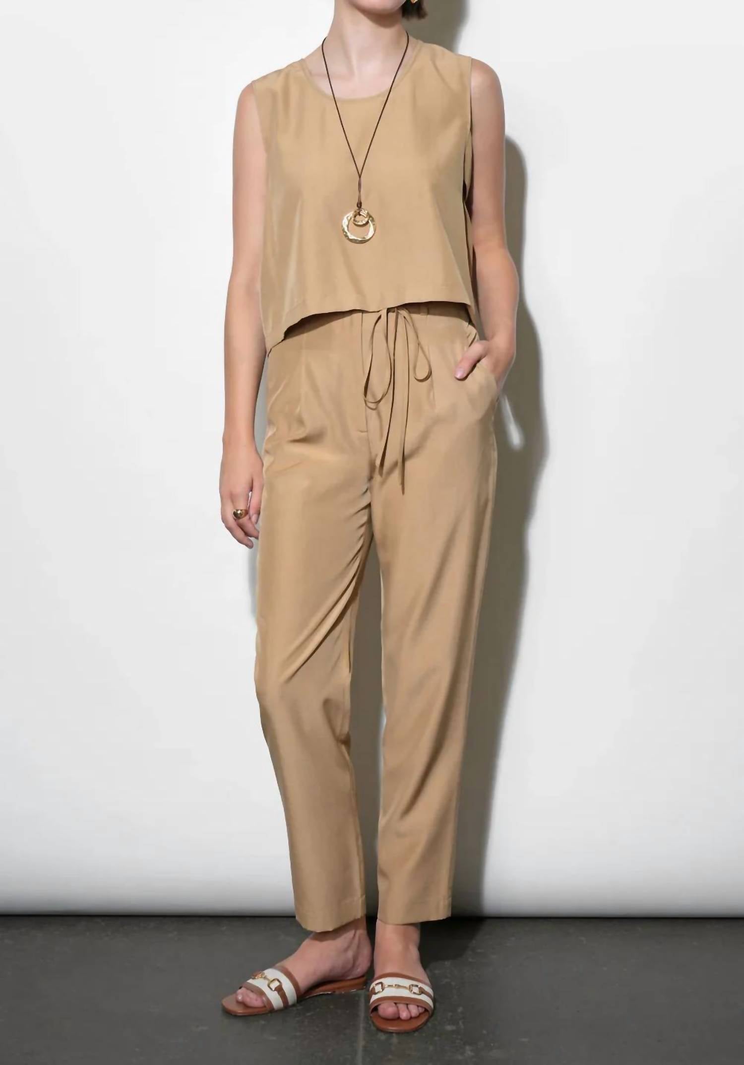 Greylin - Alice Tie Belt Pants
