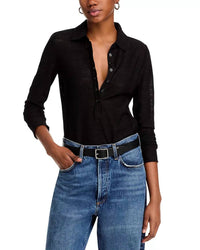Rag & Bone - Julia Long Sleeve Polo