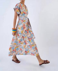 Beyond By Vera - Sailor Midi Dress
