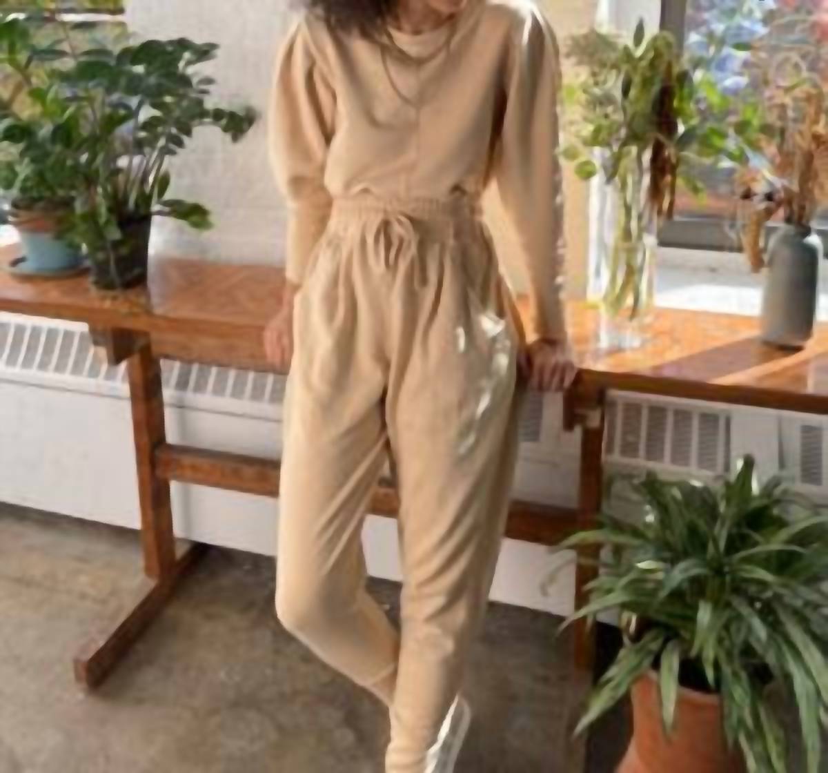 The Waight - Avocado Dyed Sweatpants