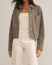 Z Supply - Cropped Denim Jacket