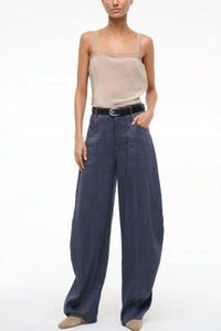 Staud - Harrison Barrel-leg Pant