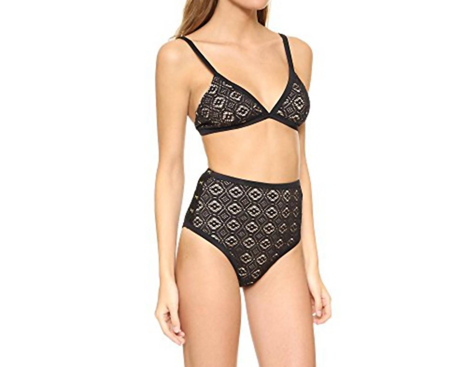 Women Lighthouse Lace Bikini Top