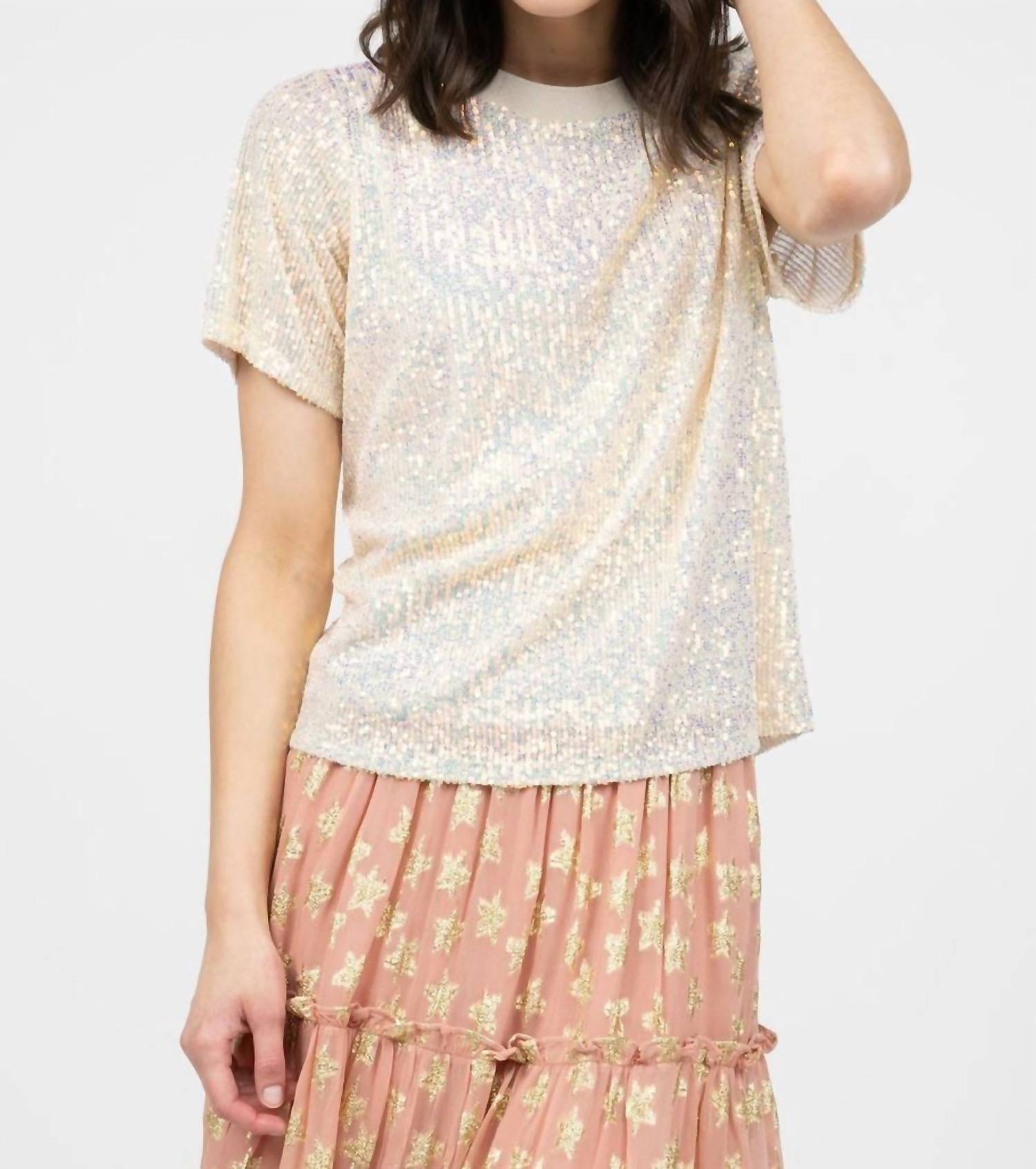 Ivy Jane - Short Sleeve Sparkle Tee