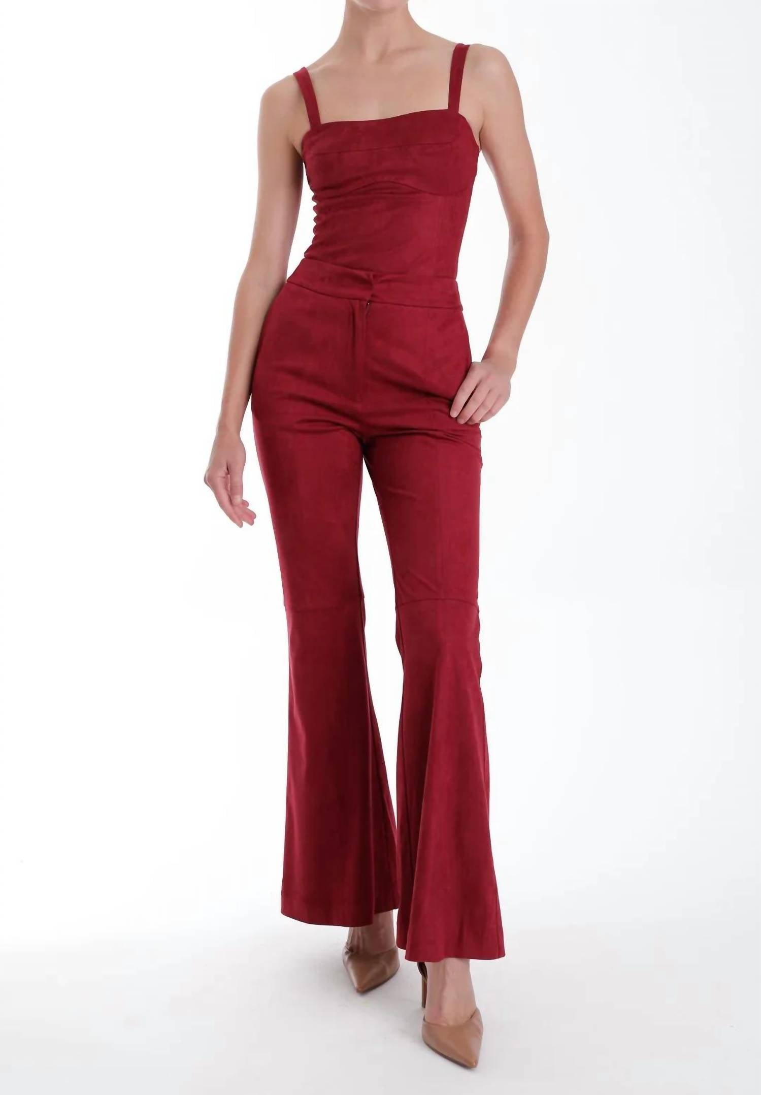 Karina Grimaldi - Veronica Suede Pants