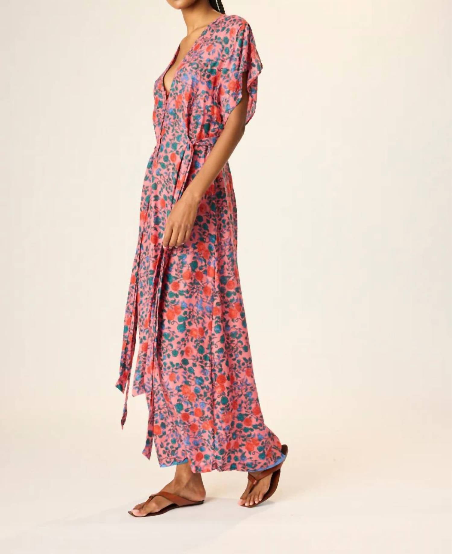 Natalie Martin - Monica Rayon Print Dress