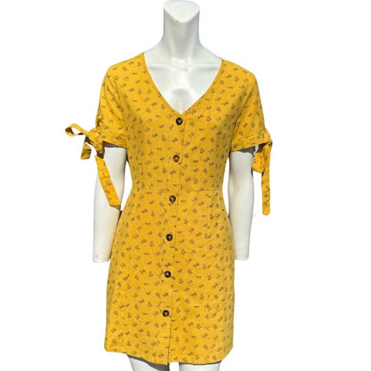 After Market - Yellow Floral Dress