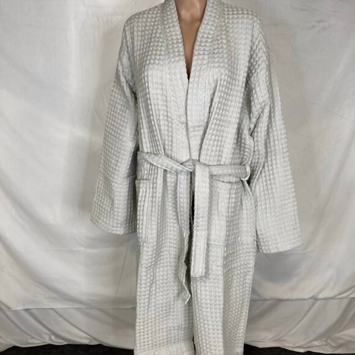Naix - Unisex Shkoder Cotton Waffle Robe