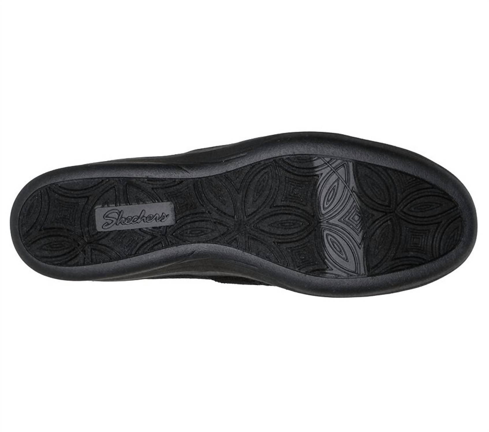 Skechers Women's Pier-lite Wedge in black - women's shoe - view 4