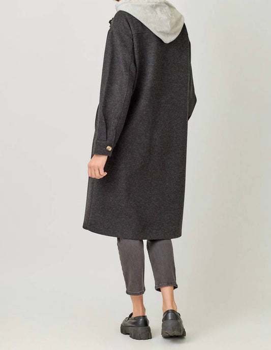 Mystree - Trench Hoodie Coat