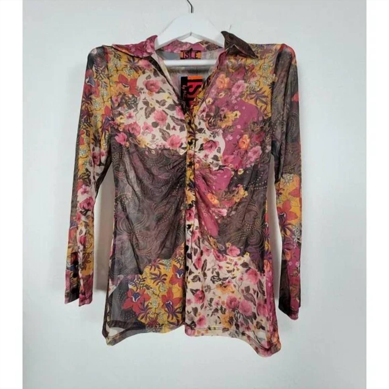 Isle By Melis Kozan - Women's Dali Button Down Blouse