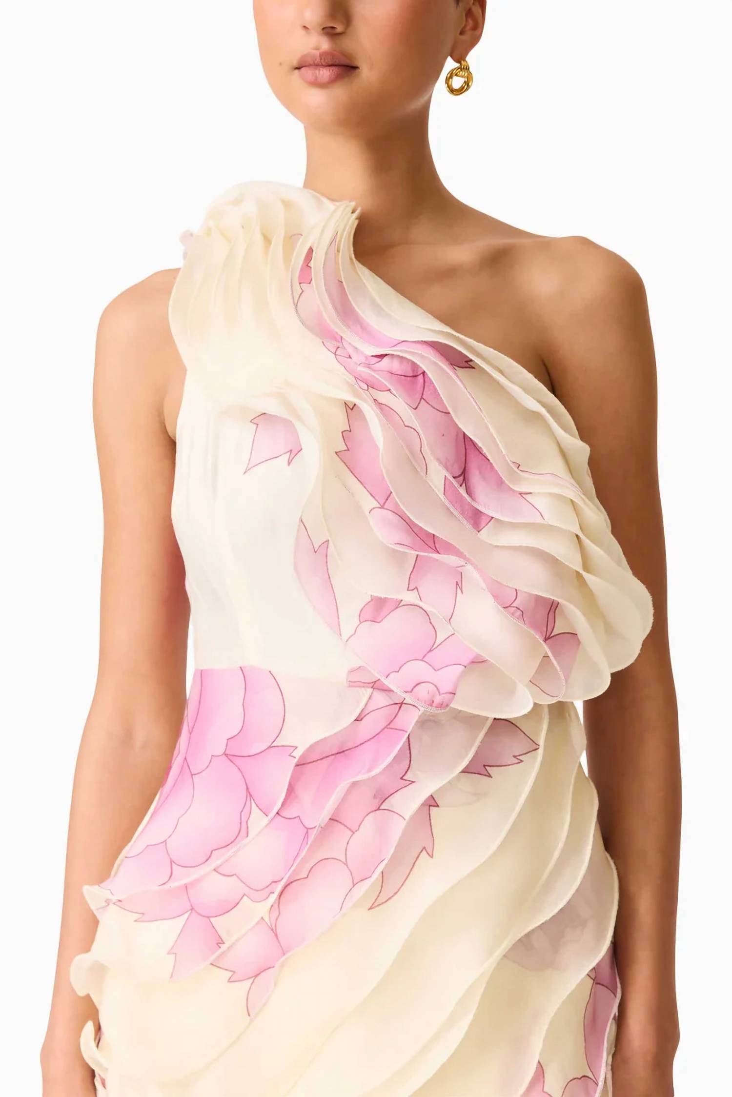 Elliatt - Rova One Shoulder Mini Dress