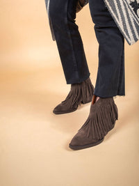 Seychelles - Women's Ankle Boots With Fringes