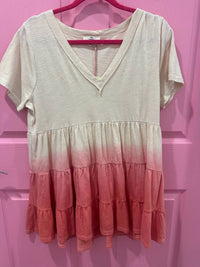 Entro - Women's Tiered Babydoll Top