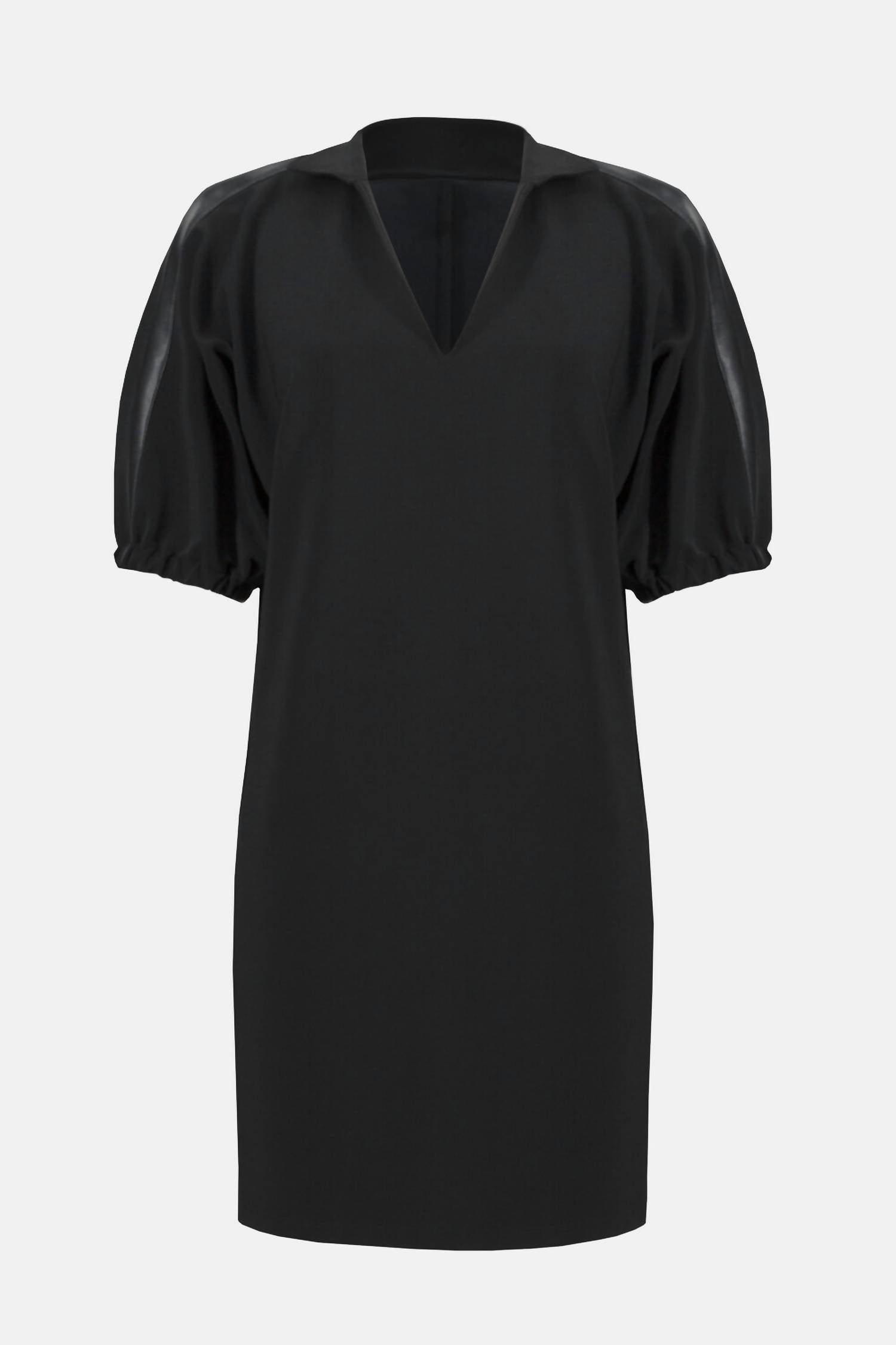 Joseph Ribkoff Cutaway Slit Mini Dress in black - women's dress - view 5
