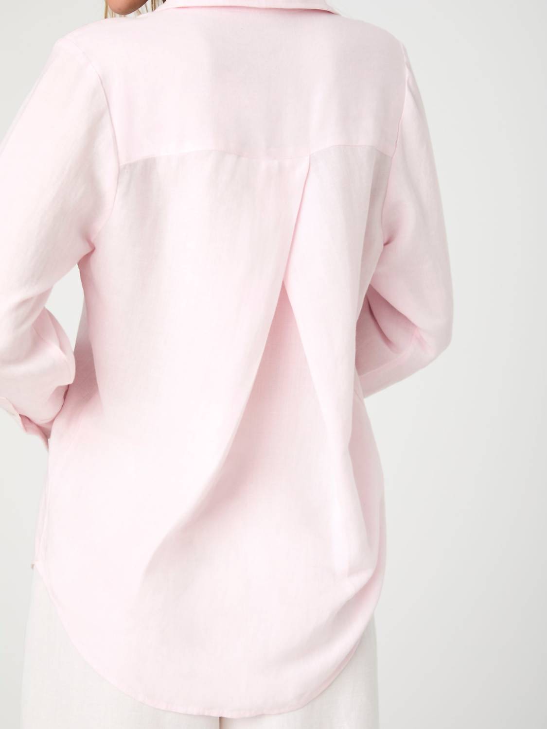 French Connection - Birdie Linen Oversized Shirt