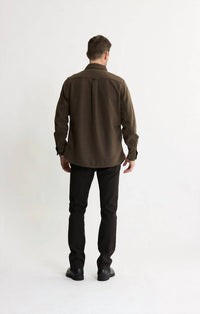 Jachs New York - Brushed Knit Long Sleeve Overshirt