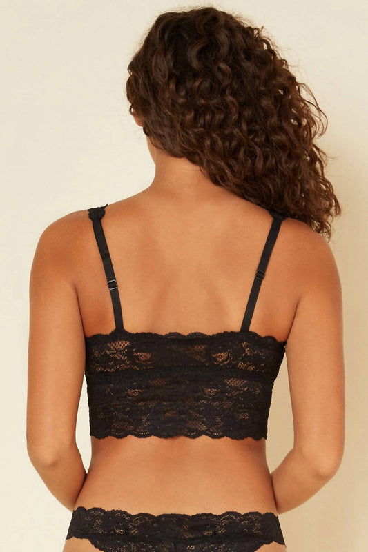 Never Say Never Plungie Longline Bralette
