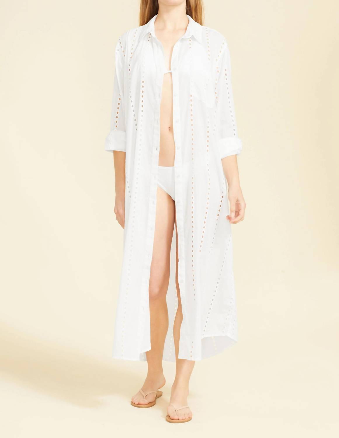 Sitano - Positano Maxi Shirt Dress
