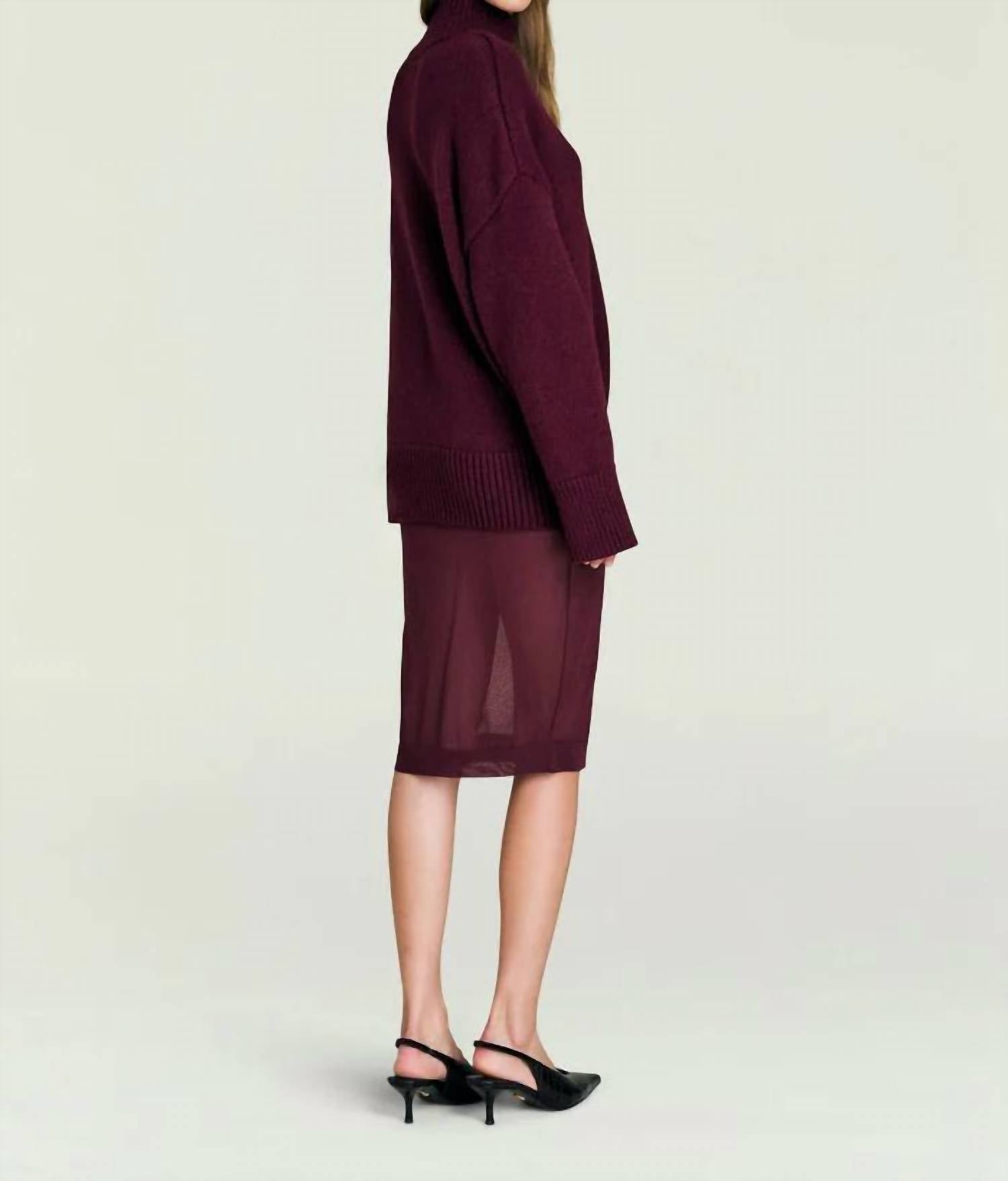 Ser.O.Ya - LUCILLE MIDI SKIRT