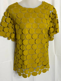 Umgee - Polka Dot Shift Boxy Cut Top