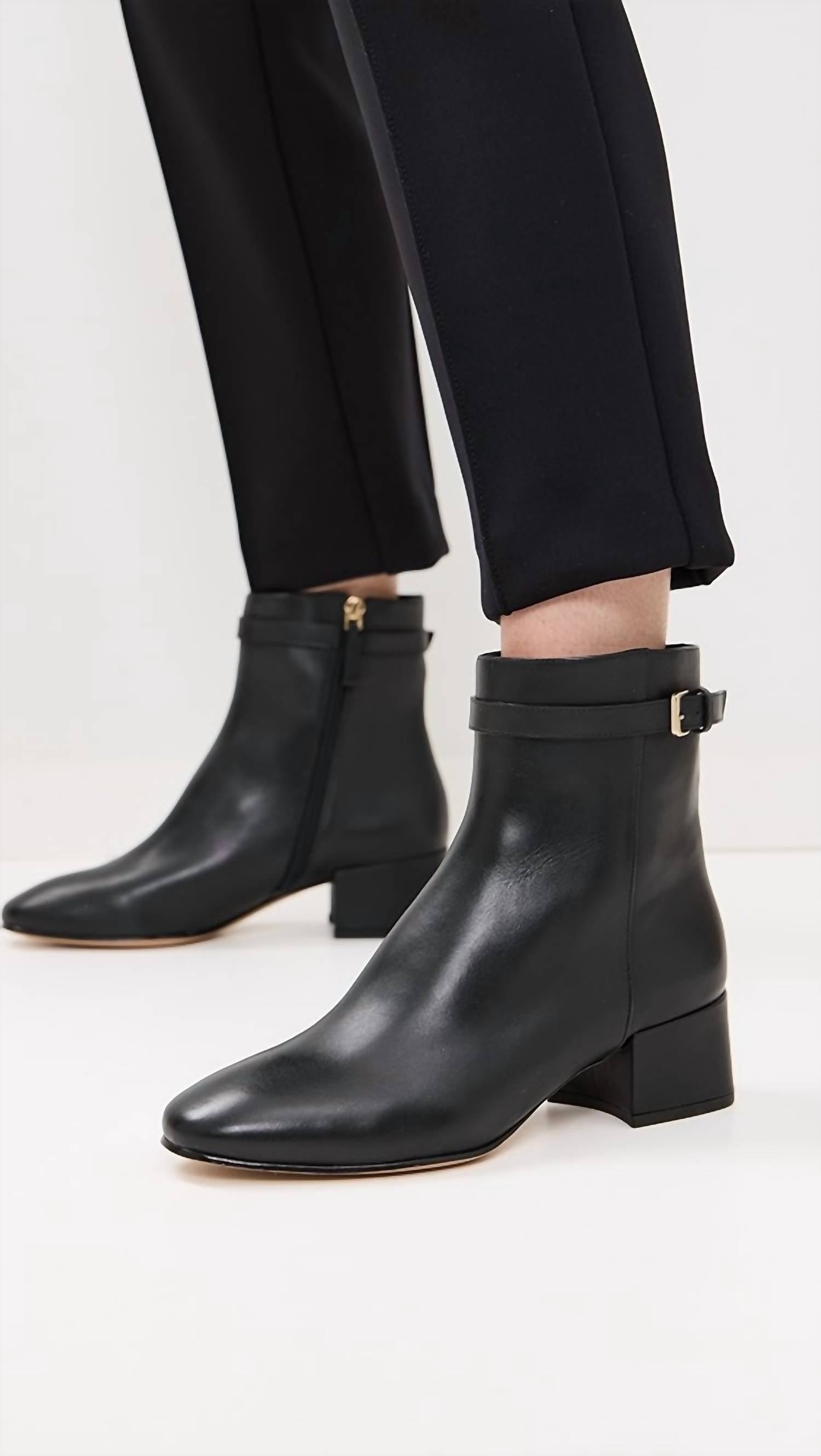 Alexandre Birman - Women's Candance 40 Block Heel Bootie