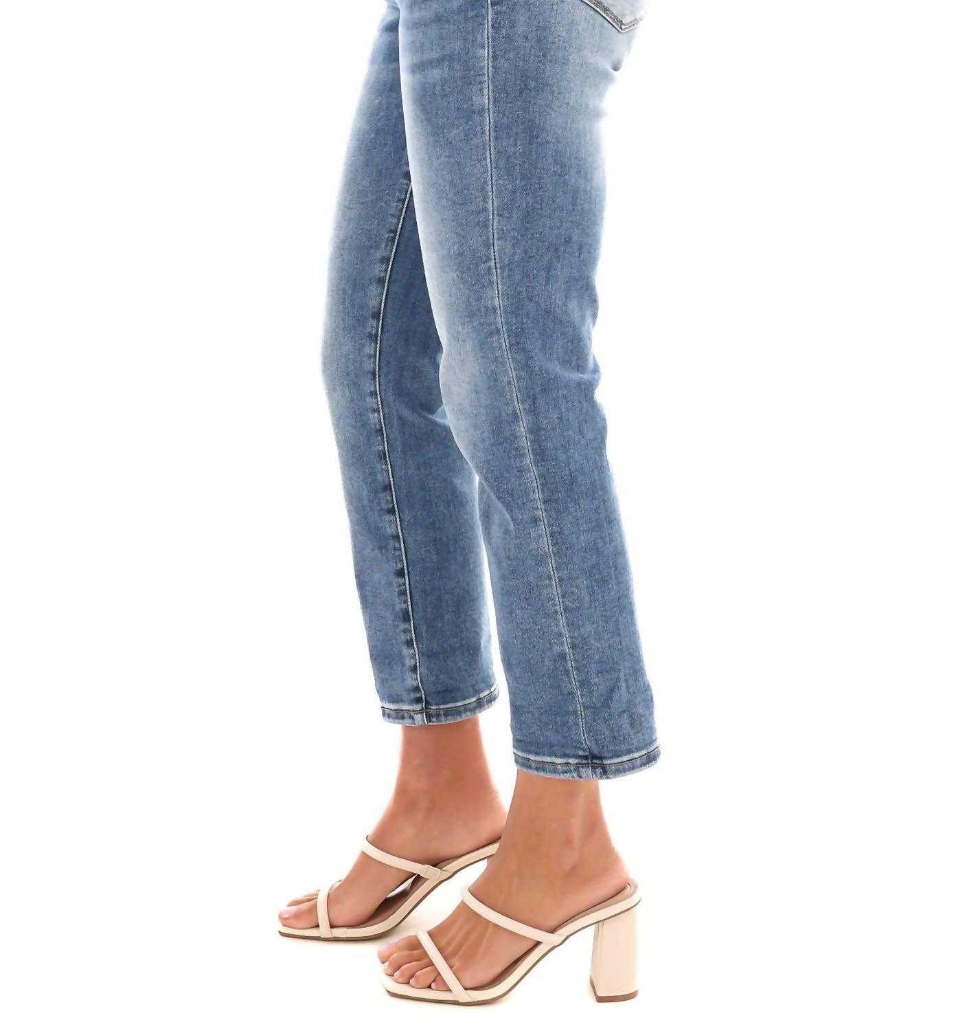 Saige Denim - Fall On Me Mid Rise Boyfriend Jeans