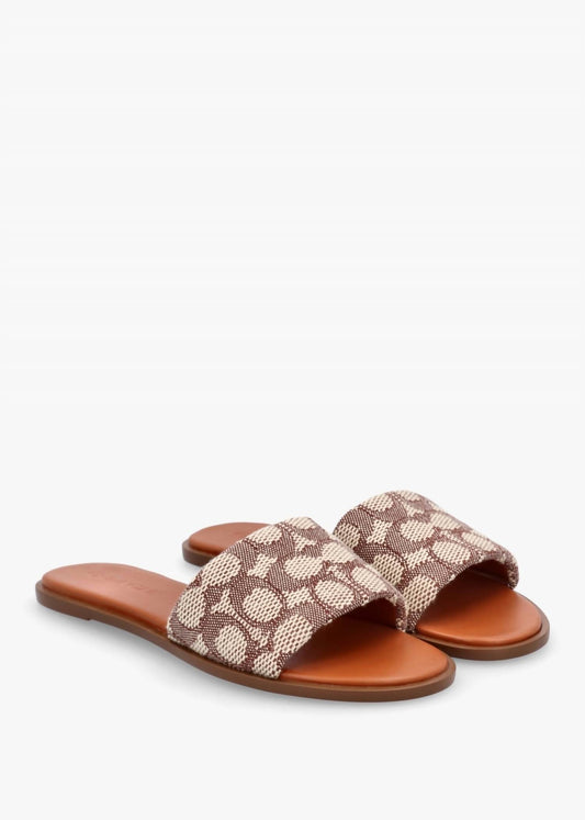 Coach - Women's Holly Signature Textile Jacquard Sandal