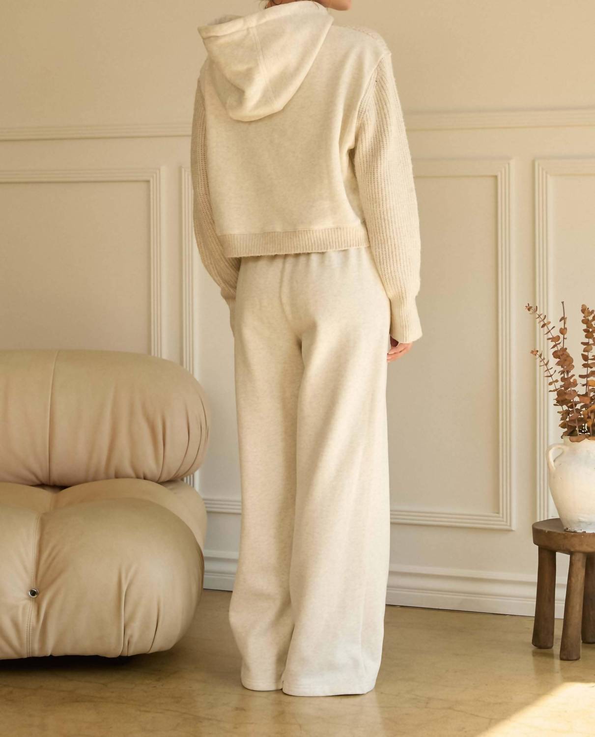 Skies Are Blue - Elastic Waist Pull-on Sweatpants