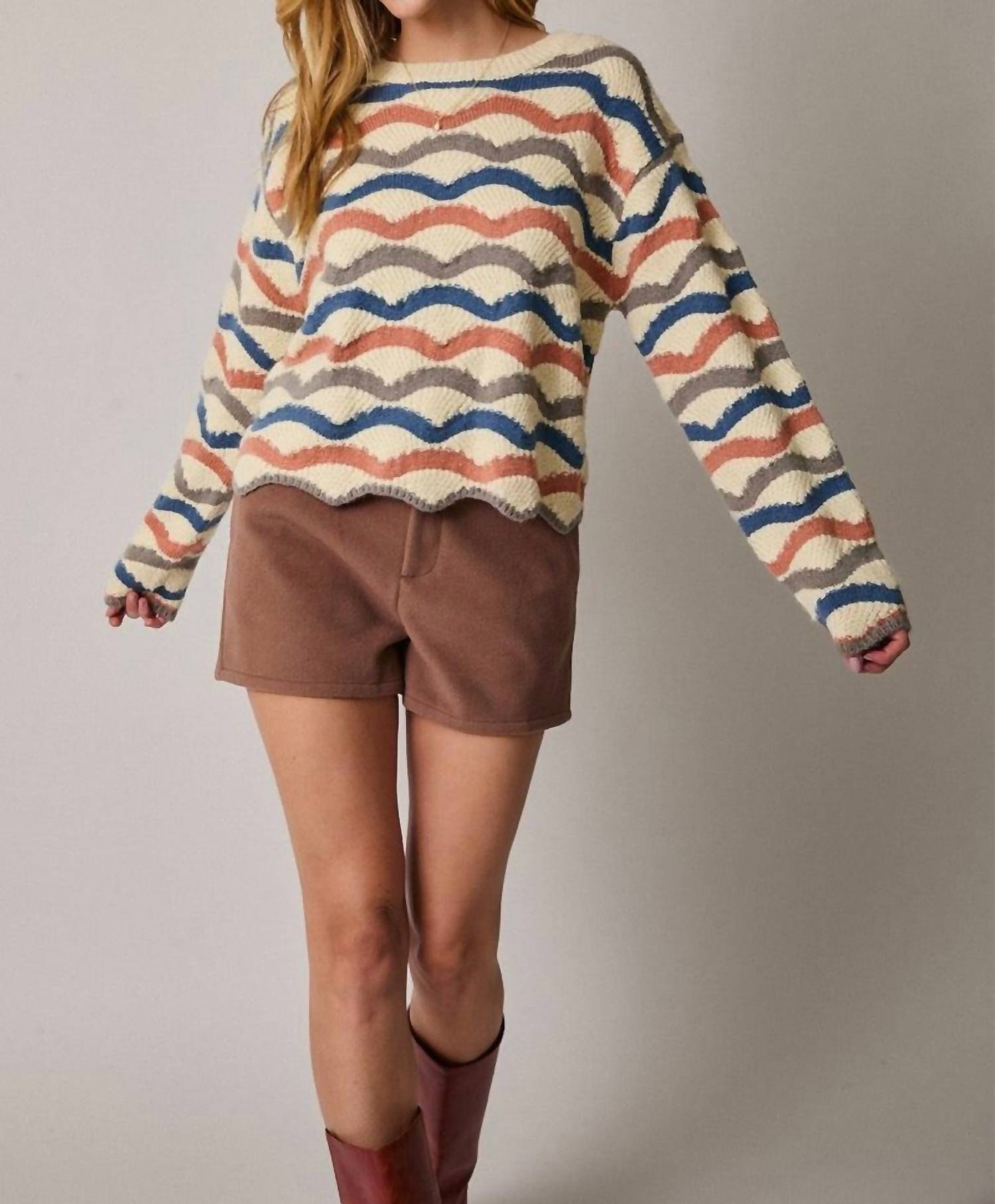Le Lis - Wavy Stripe Sweater