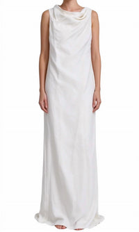 Brunello Cucinelli - Soft Cowl Neckline Maxi Dress