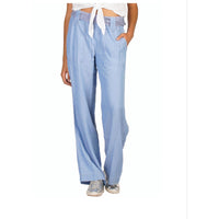ELAN Tie Belt Pant in denim - women's pants