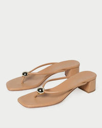 Loeffler Randall - Women's Odessa Heeled Mule Thong Sandal