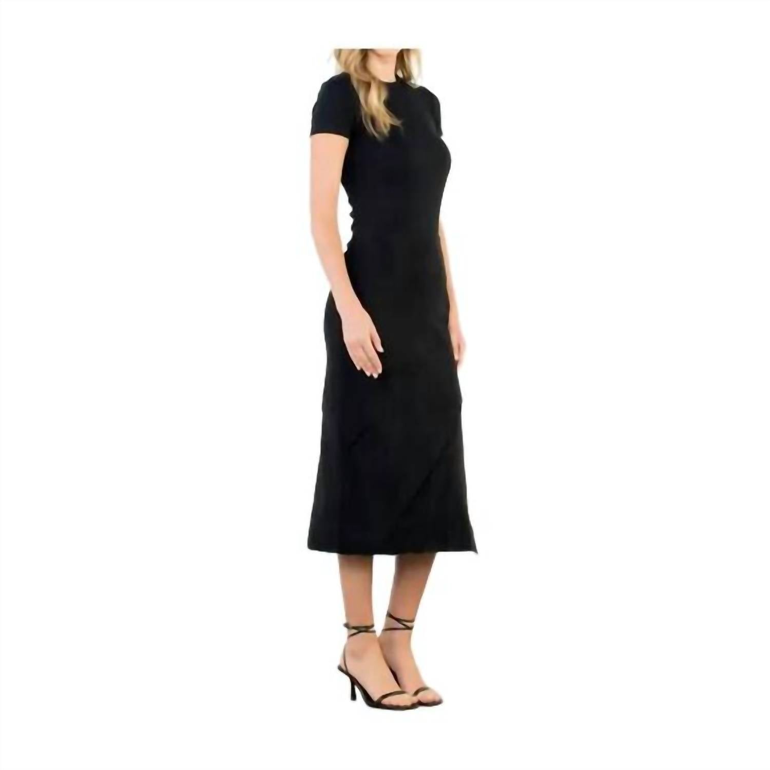 Thml - Long Suede Slit Midi Skirt