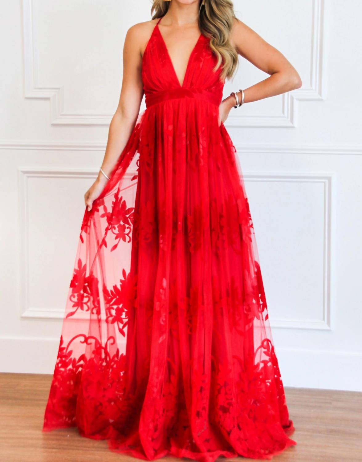 Luxxel - Here Comes The Bride Maxi Dress