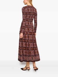 Cara Cara - Blossom Floral Print Long Sleeve Dress