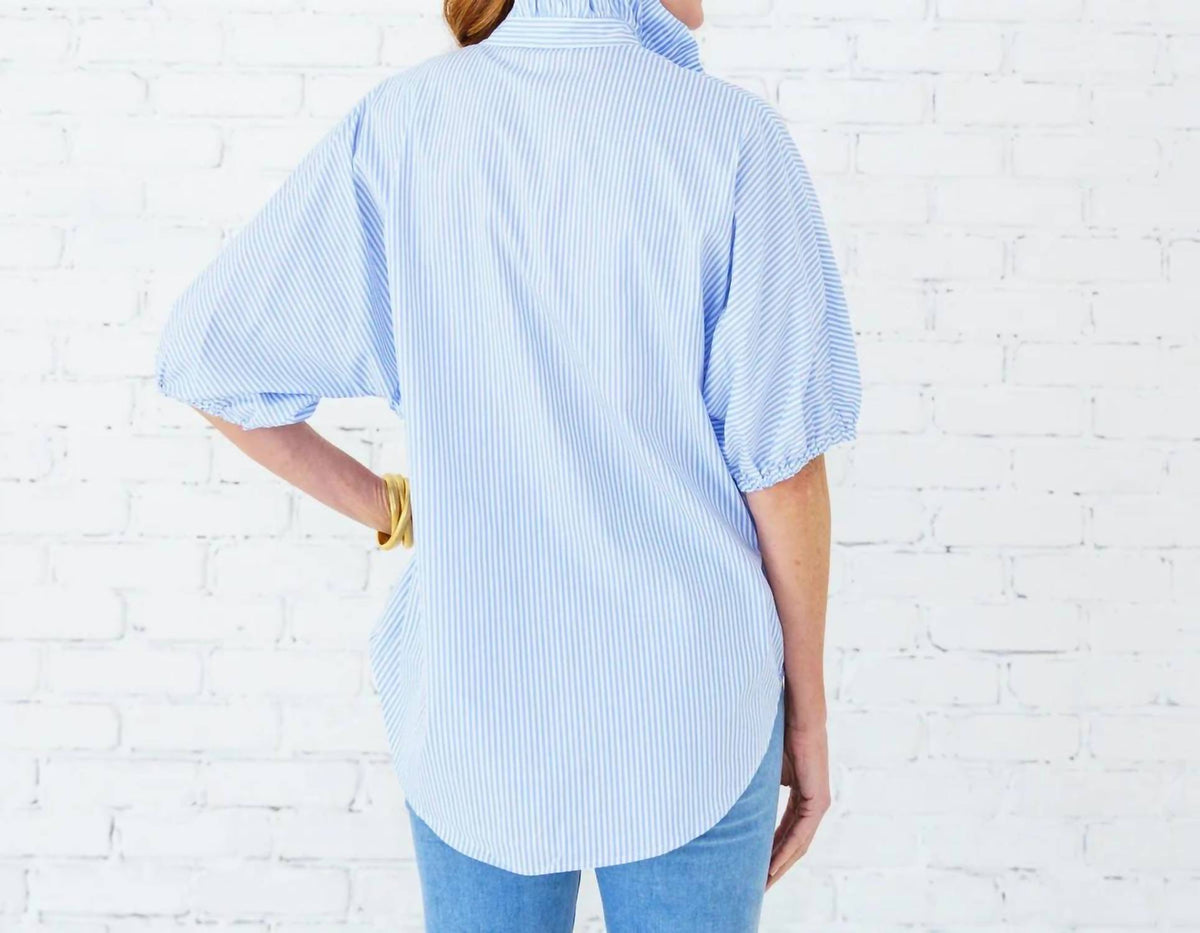 Caryn Lawn - Sissy Stripe Top